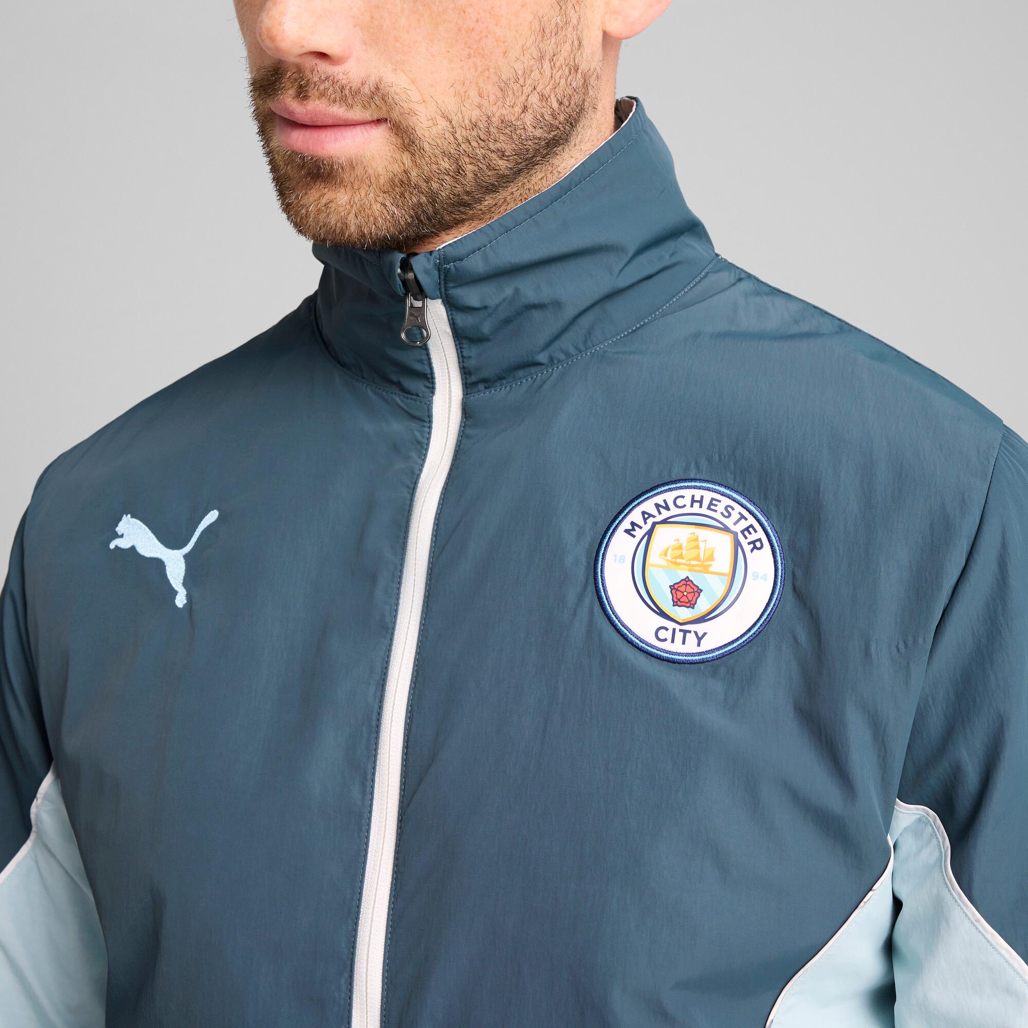 PUMA KIDSUPER x MANCHESTER CITY Reversible Jacket Men in Grey Product Image