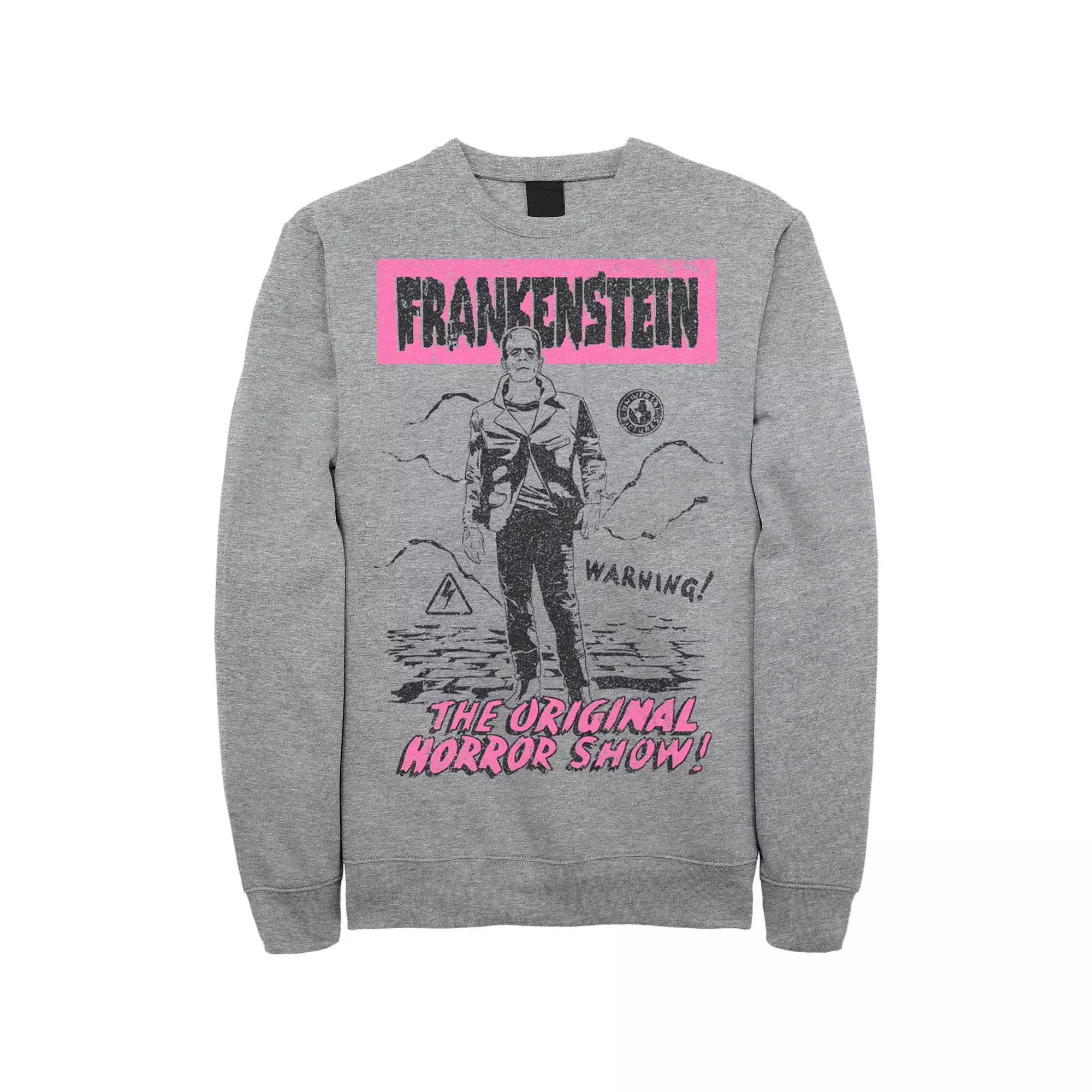 Men's Universal Monsters Old Franky Poster Sweatshirt,  Product Image