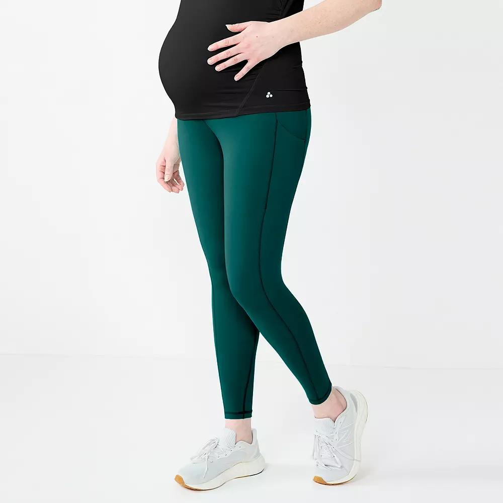 Maternity Tek Gear® Ultrastretch 7/8 Leggings, Women's,  Product Image