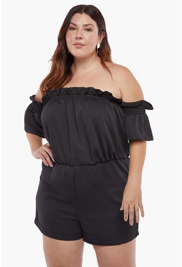 JustFab Margaux Platform Loafer Pump Womens Black/ White Size 8.5 Product Image