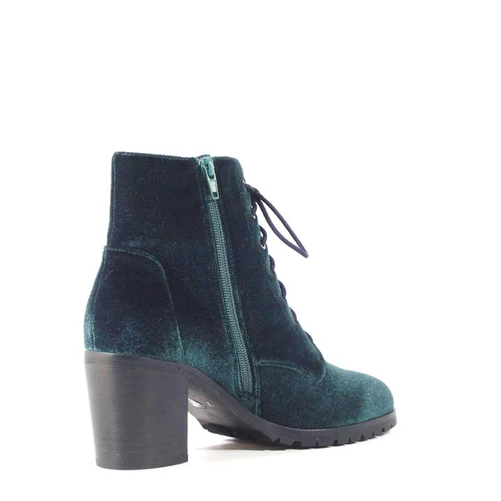 Timothy Velvet Booties Product Image