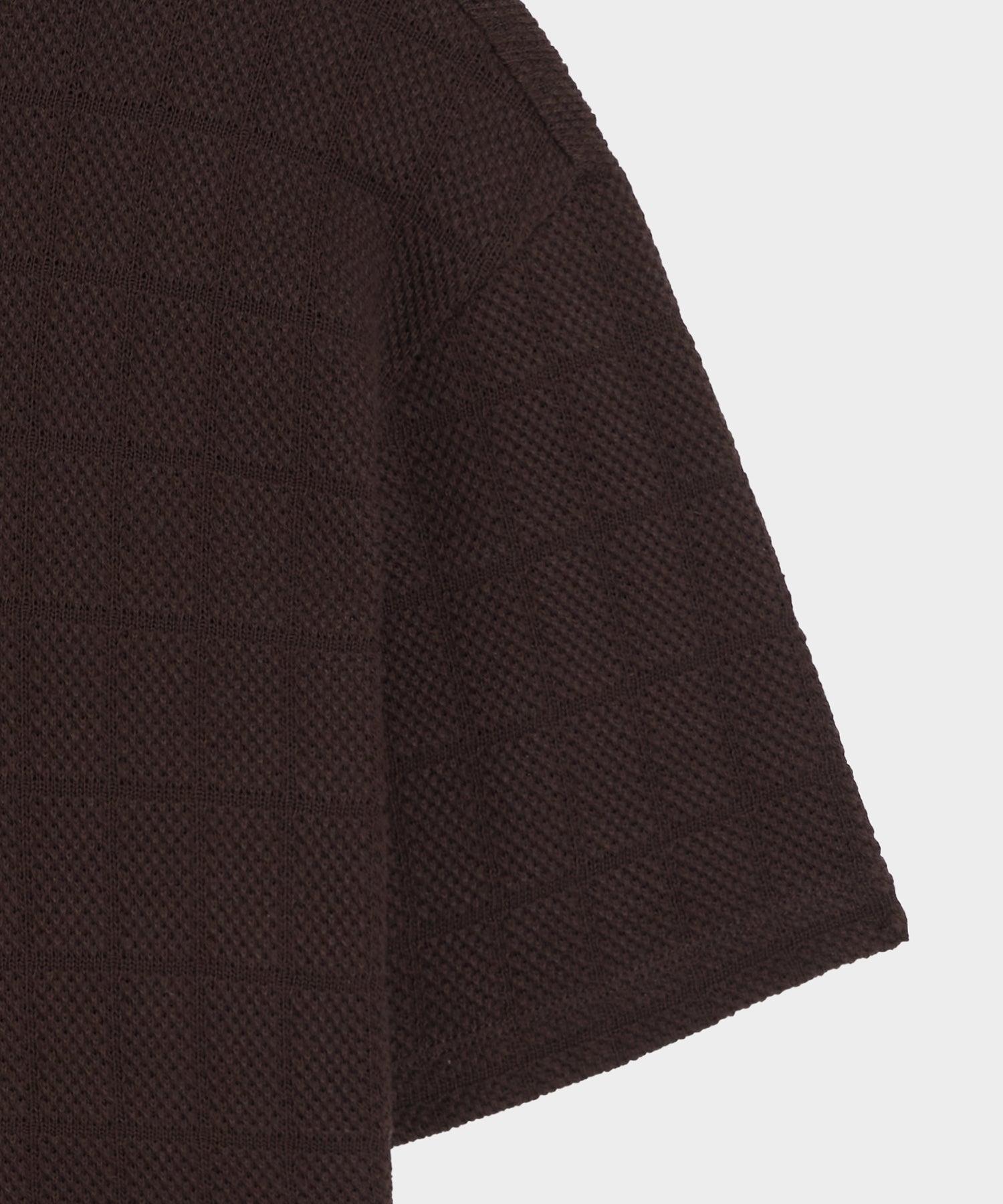 Relaxed Textured Cotton Tee Product Image