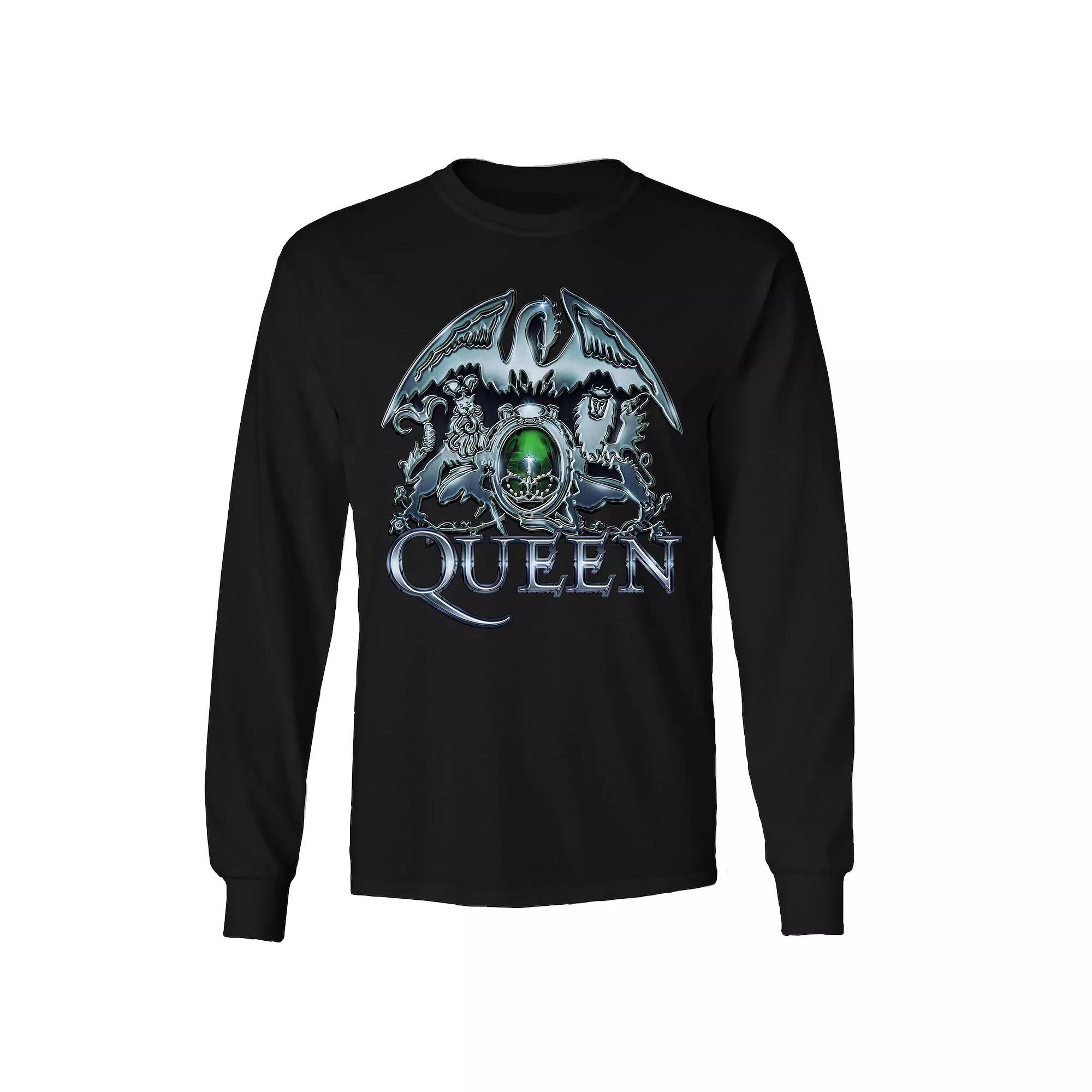 Men's Queen New Logo Long Sleeve, Size: Large, Black Product Image