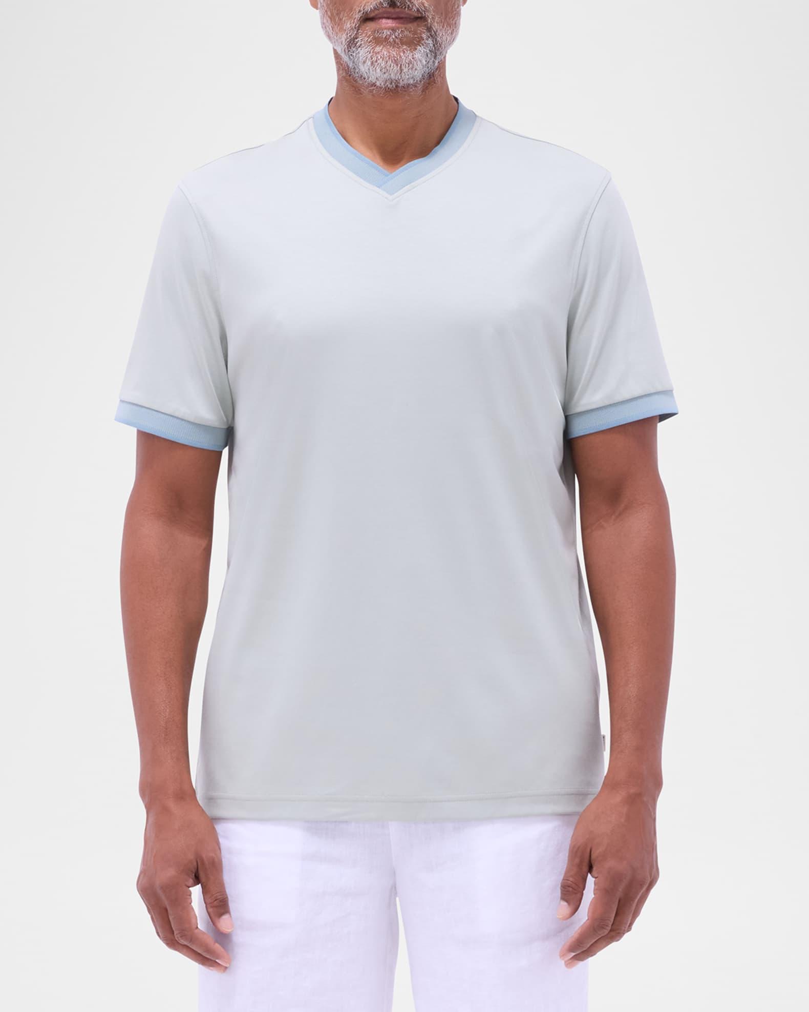 Men's Short-Sleeve V-Neck Shirt Product Image