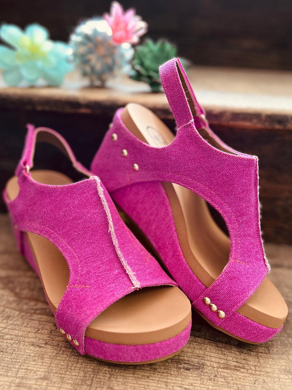 Melissa Fuchsia Wedges* Product Image