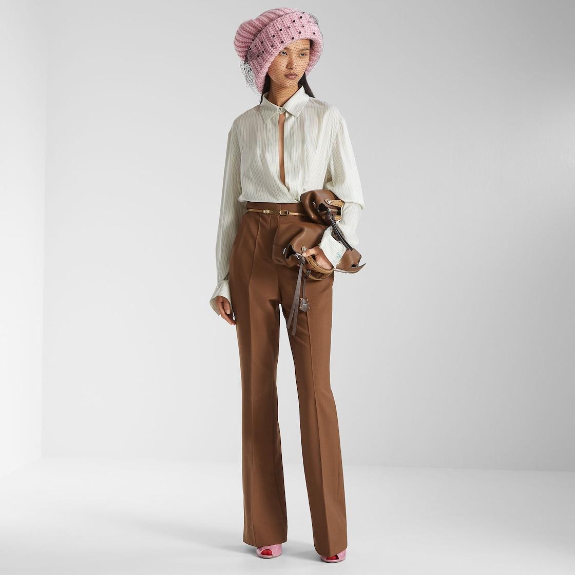 By The Way Selleria MediumMulticolor Selleria bag with 192 hand-sewn topstitches Product Image