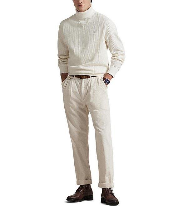 Polo Ralph Lauren Waffle-Knit Fleece Turtleneck Product Image