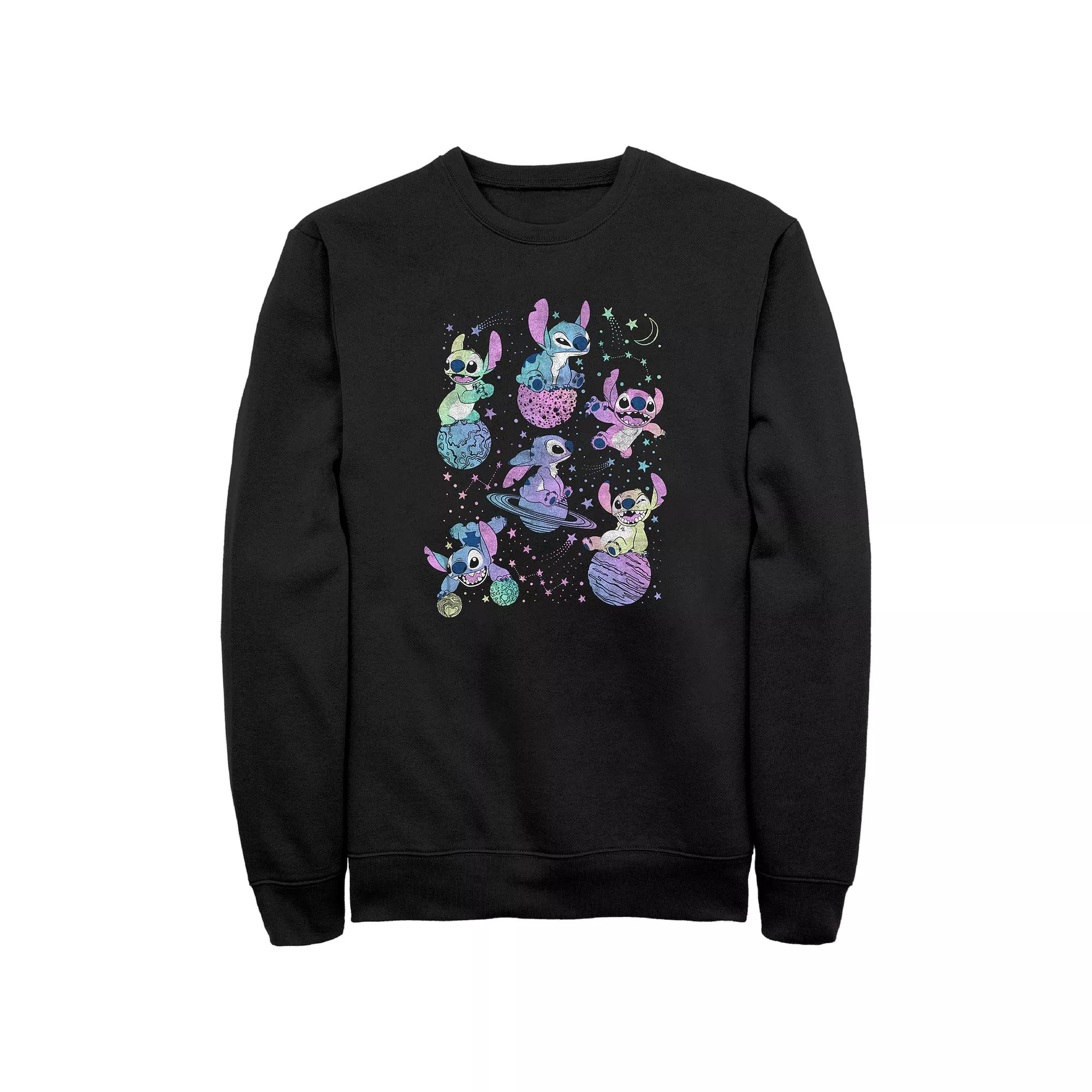 Men's Lilo & Stitch Planetary Stitch Graphic Fleece,  Product Image