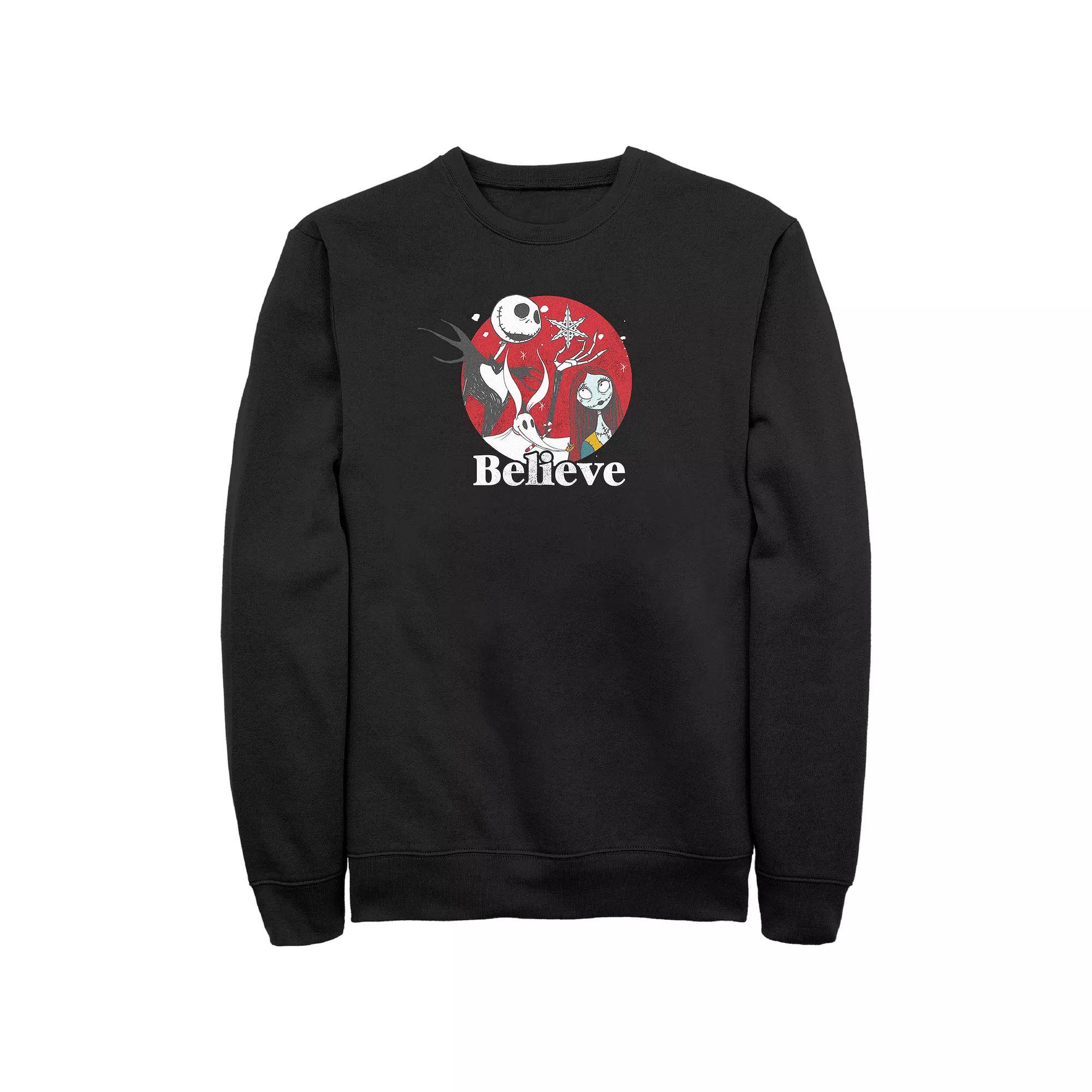 Disney's The Nightmare Before Christmas Believe Big & Tall Graphic Fleece, Men's,  Product Image