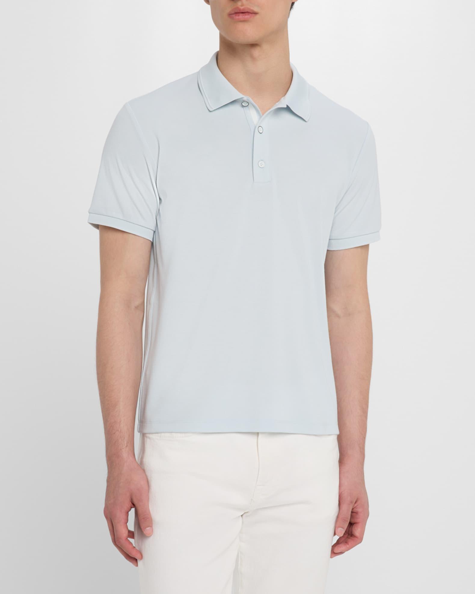 Men's Tech Stretch Pique Polo Shirt Product Image