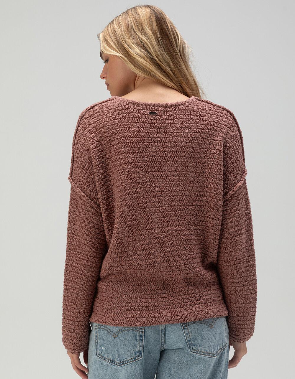 O'NEILL Marina Womens Long Sleeve Sweater - MAUVE Product Image