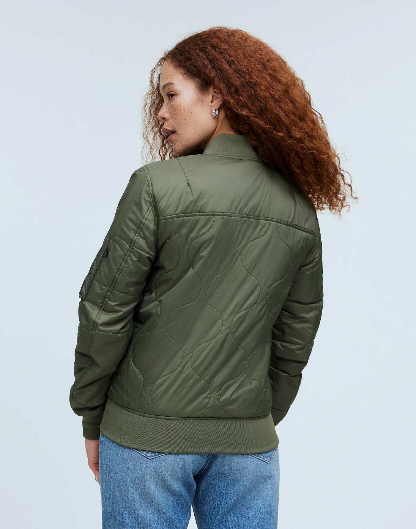 Alpha Industries L-2B Quilted Flight Jacket Product Image