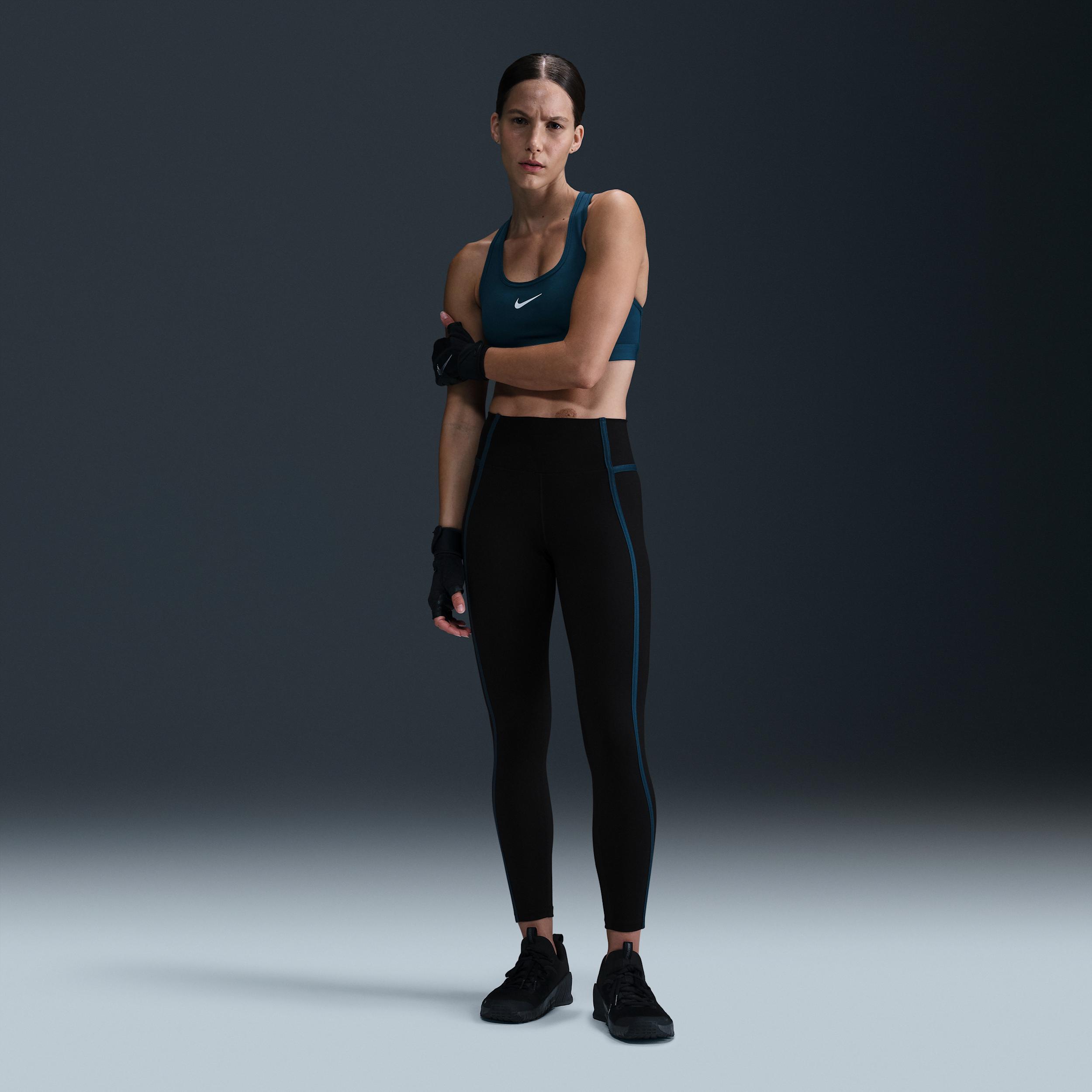 Nike Womens One High-Waisted 7/8 Leggings | HJ1137-010 Product Image