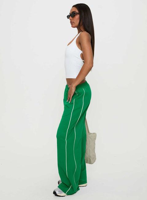 Field Day Track Pants Green Product Image