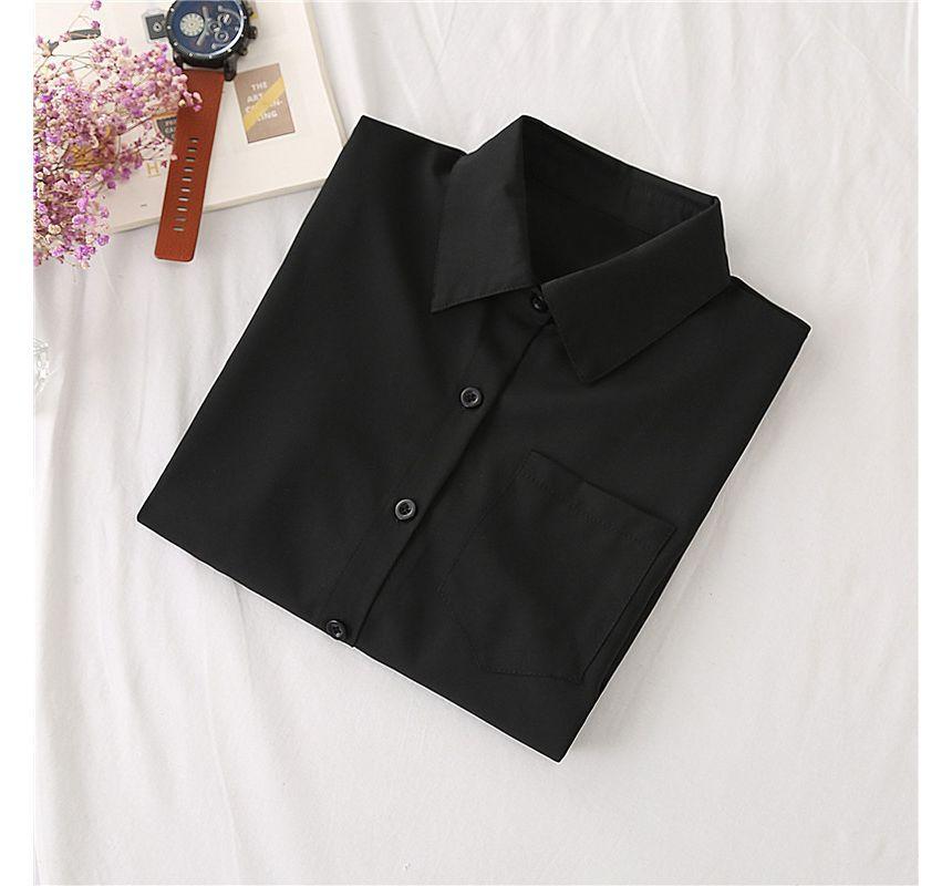 School Uniform Cosplay Long Sleeve Shirt / Short Sleeve Shirt / Tie / Set (Various Designs) Product Image