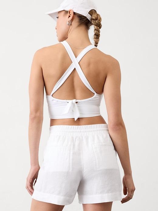 Retreat Linen Mid Rise 4" Short Product Image