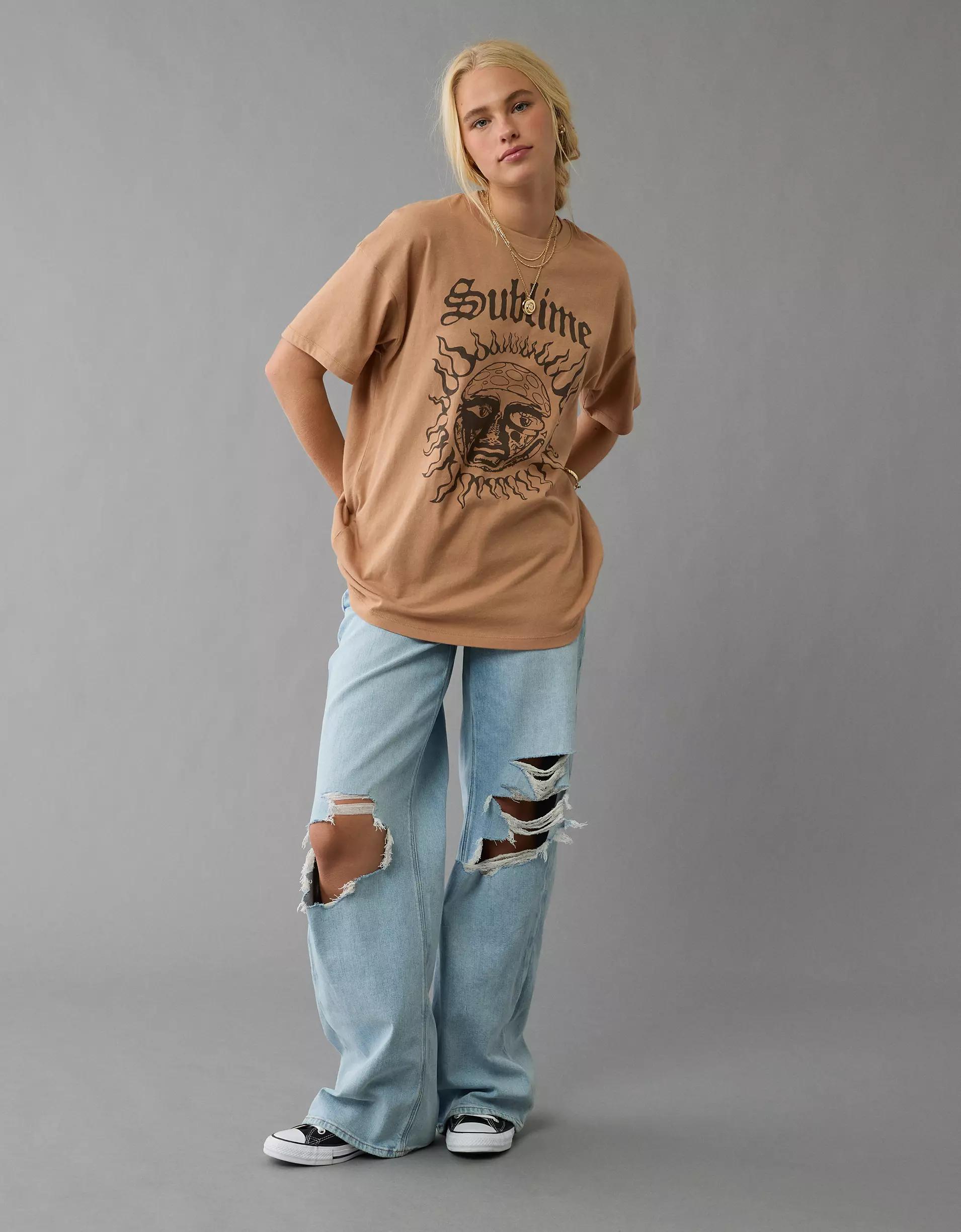 AE Oversized Sublime Graphic Tee Product Image