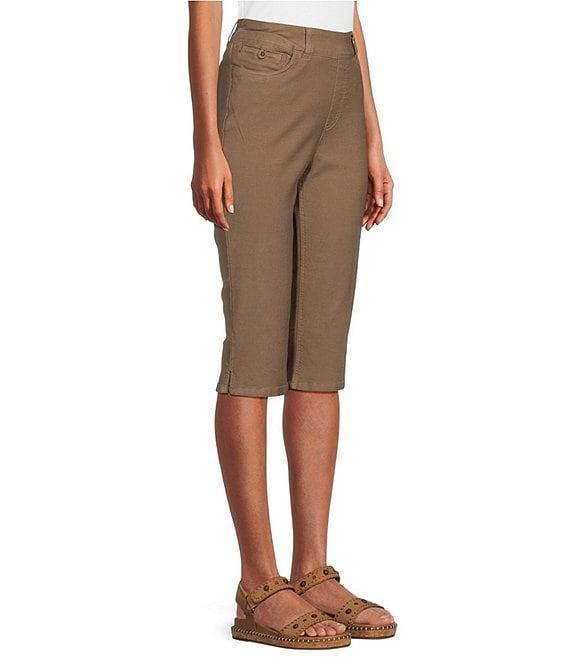 Westbound Petite Size High Rise Pull-On Capri Pants Product Image
