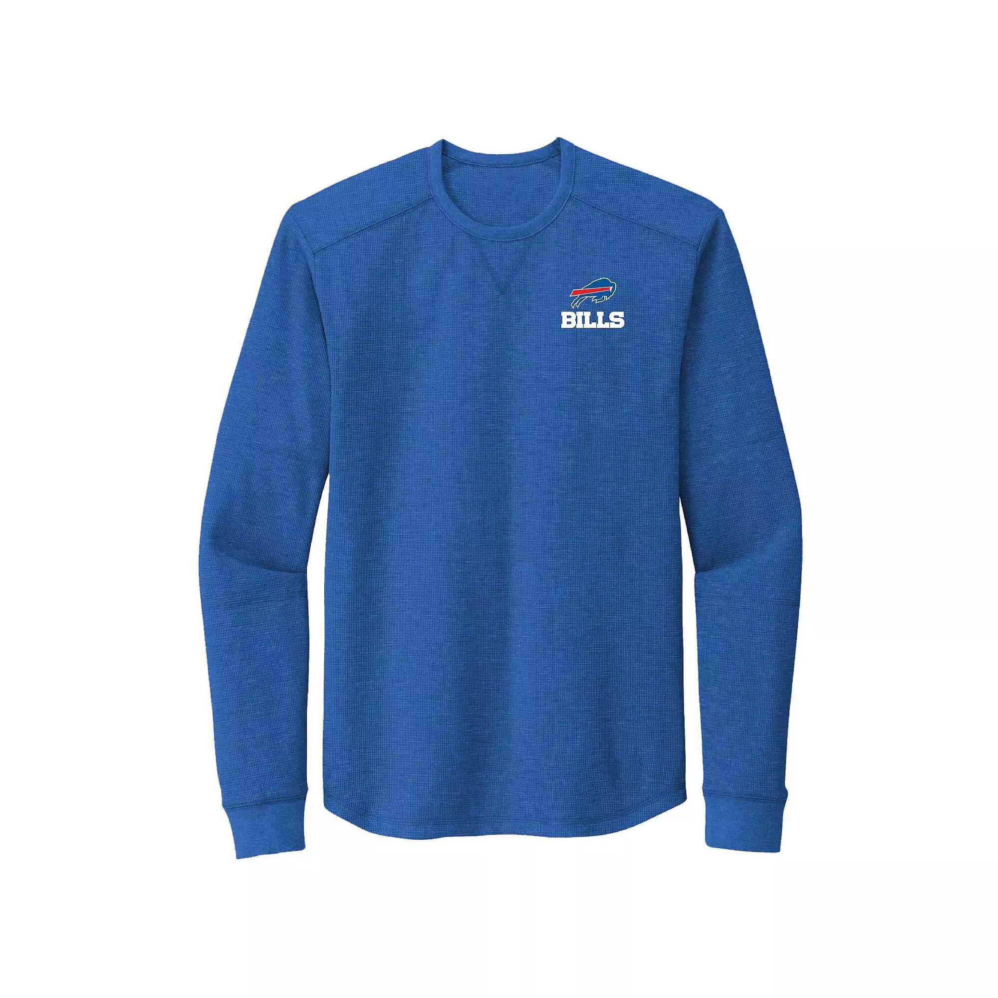 Men's Dunbrooke Royal Buffalo Bills Cavalier Thermal Long Sleeve T-Shirt,  Product Image
