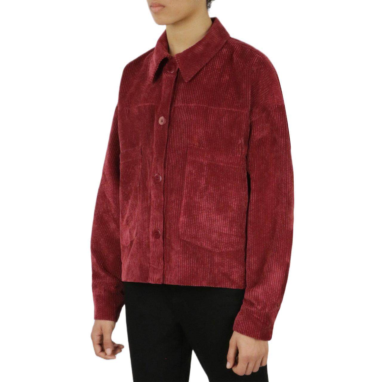 Velvet Corduroy Shacket Product Image