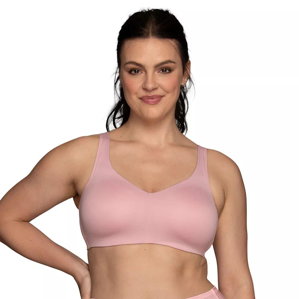 Vanity Fair Lingerie Beyond Comfort Simple Sizing Wireless Bra 72204, Womens Celestial Pink Product Image