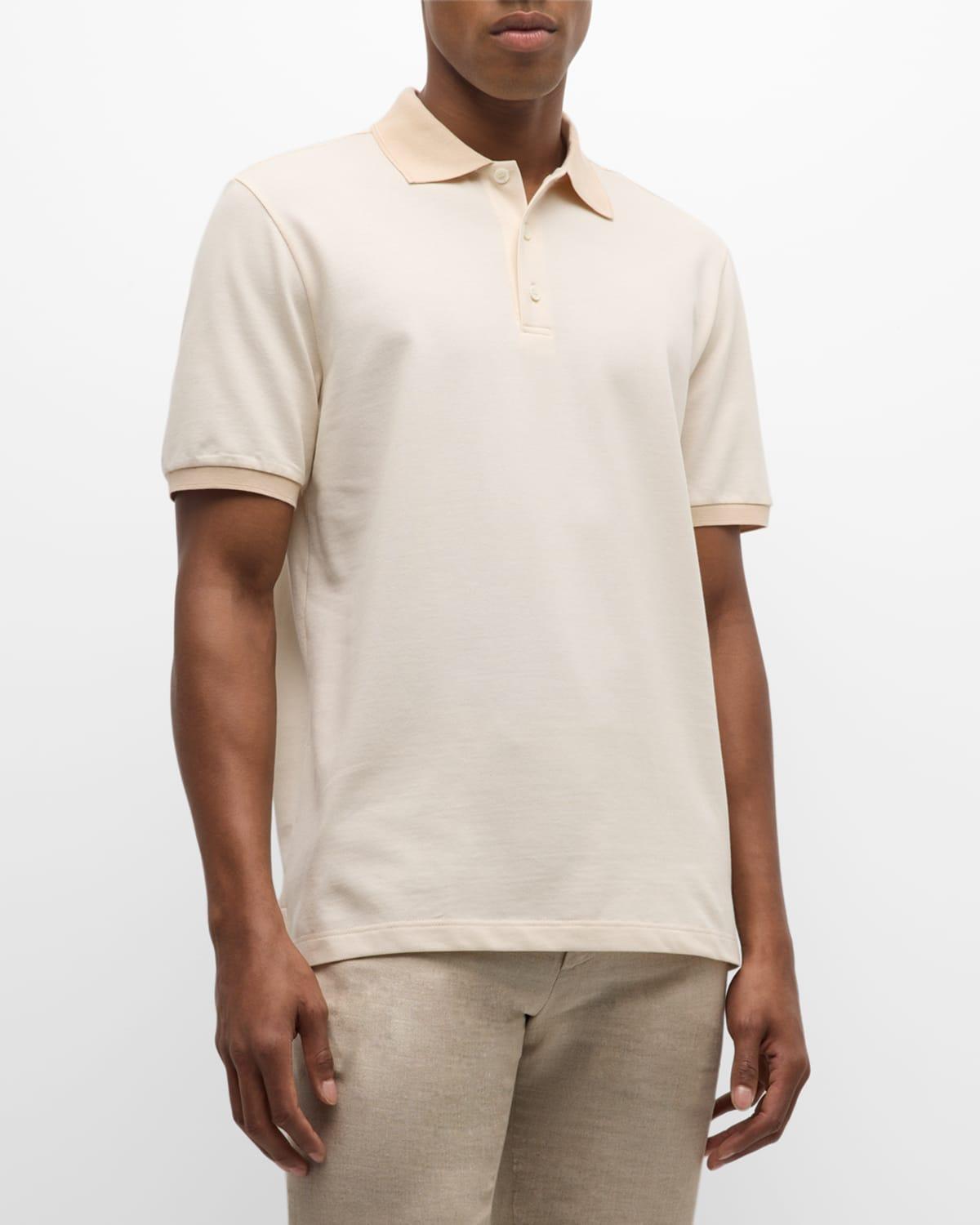 Men's Cotton Polo Shirt Product Image