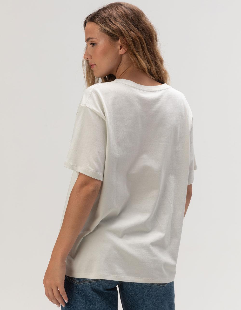 WRANGLER University Womens Girlfriend Tee - ANTIQUE WHITE Product Image