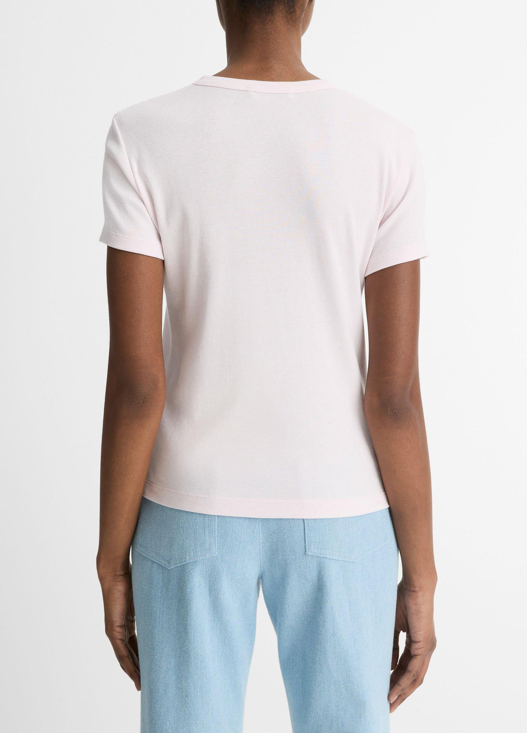 Pima Cotton-Blend '90s Shrunken T-Shirt Product Image