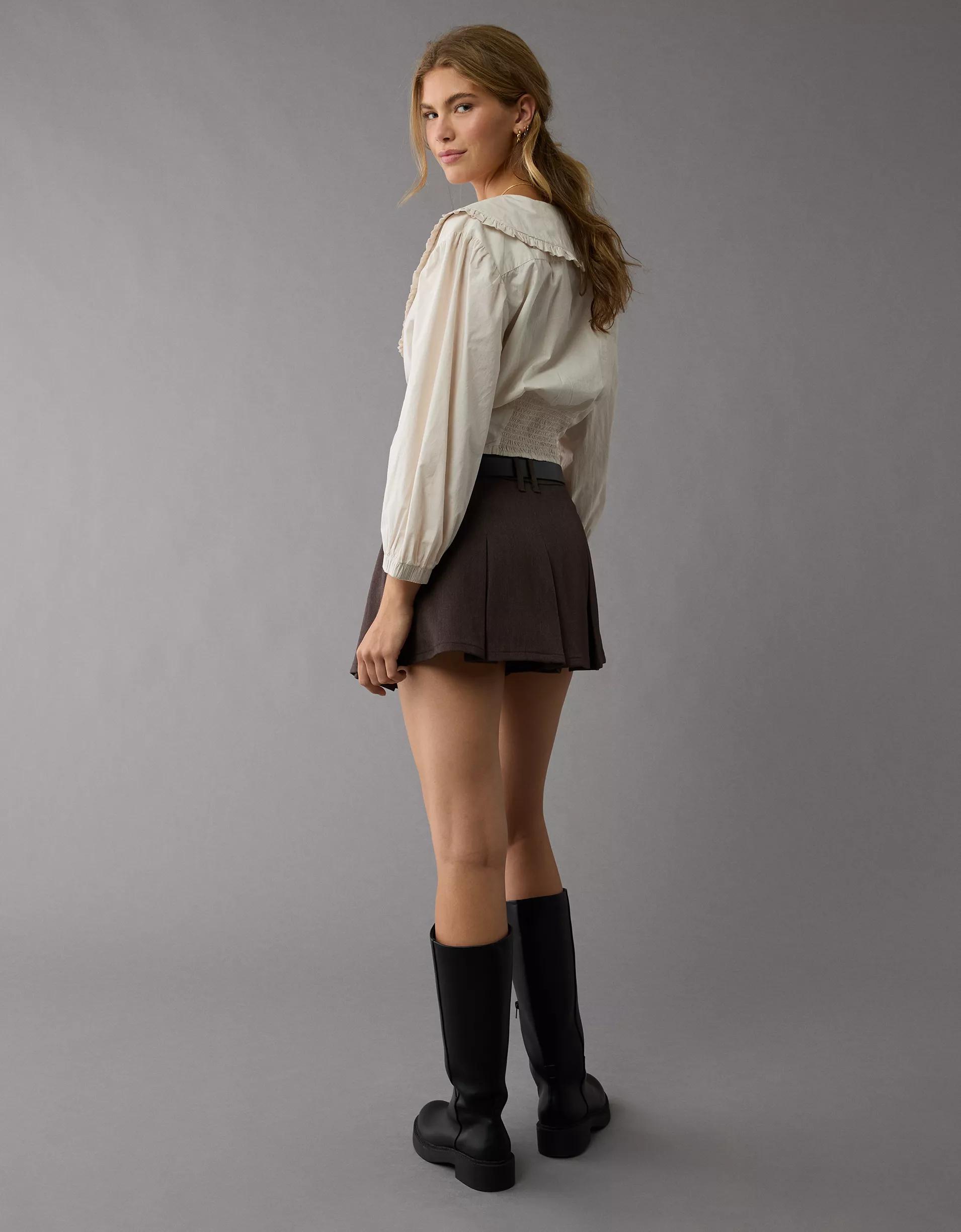 AE Pleated Mini Short Product Image