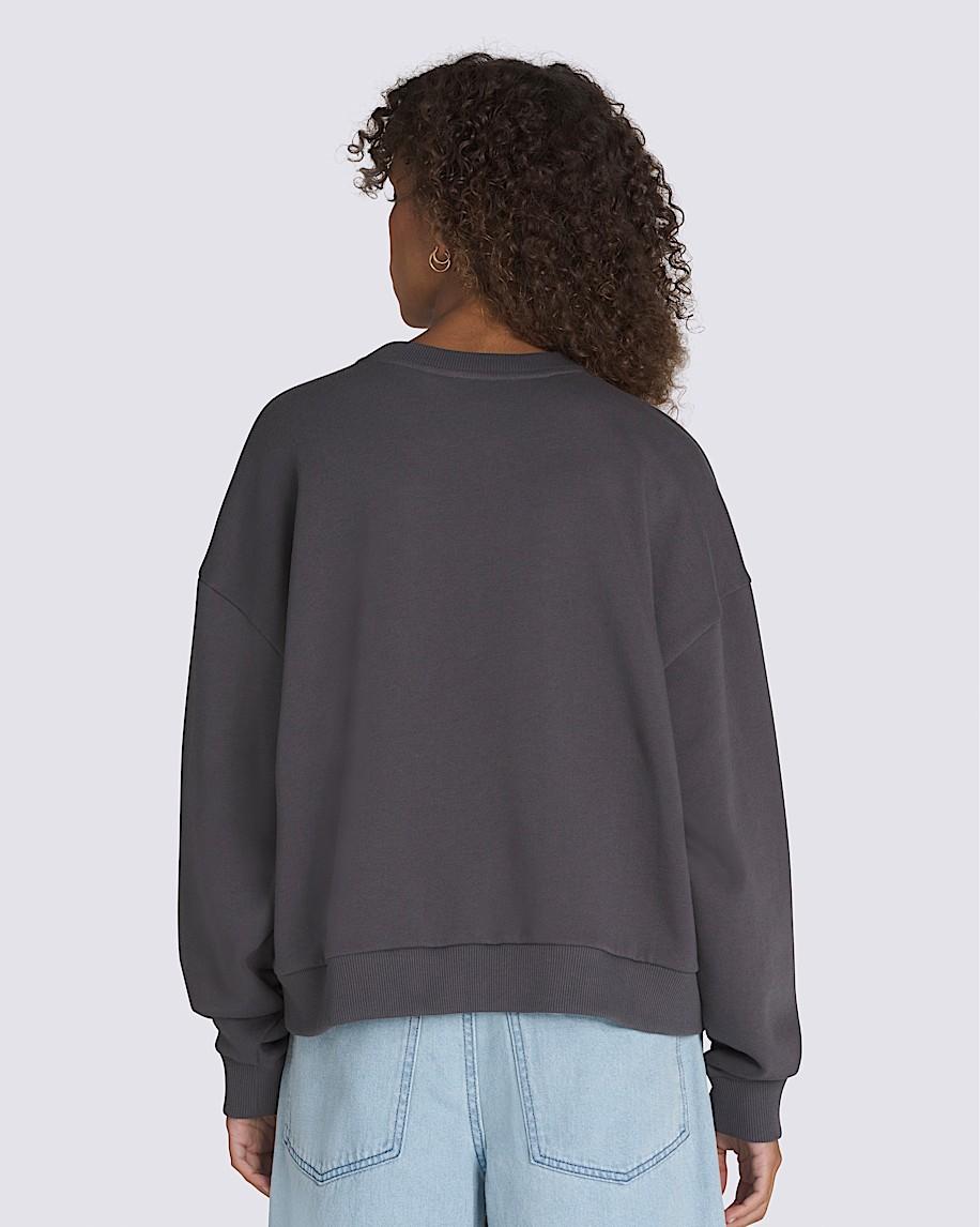 Retro Isle Graphic Crew Sweatshirt in Asphalt Grey| Vans US Product Image