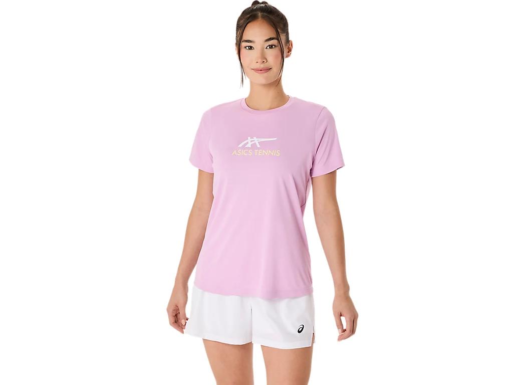 Womens Court Tennis Graphic Tee Product Image