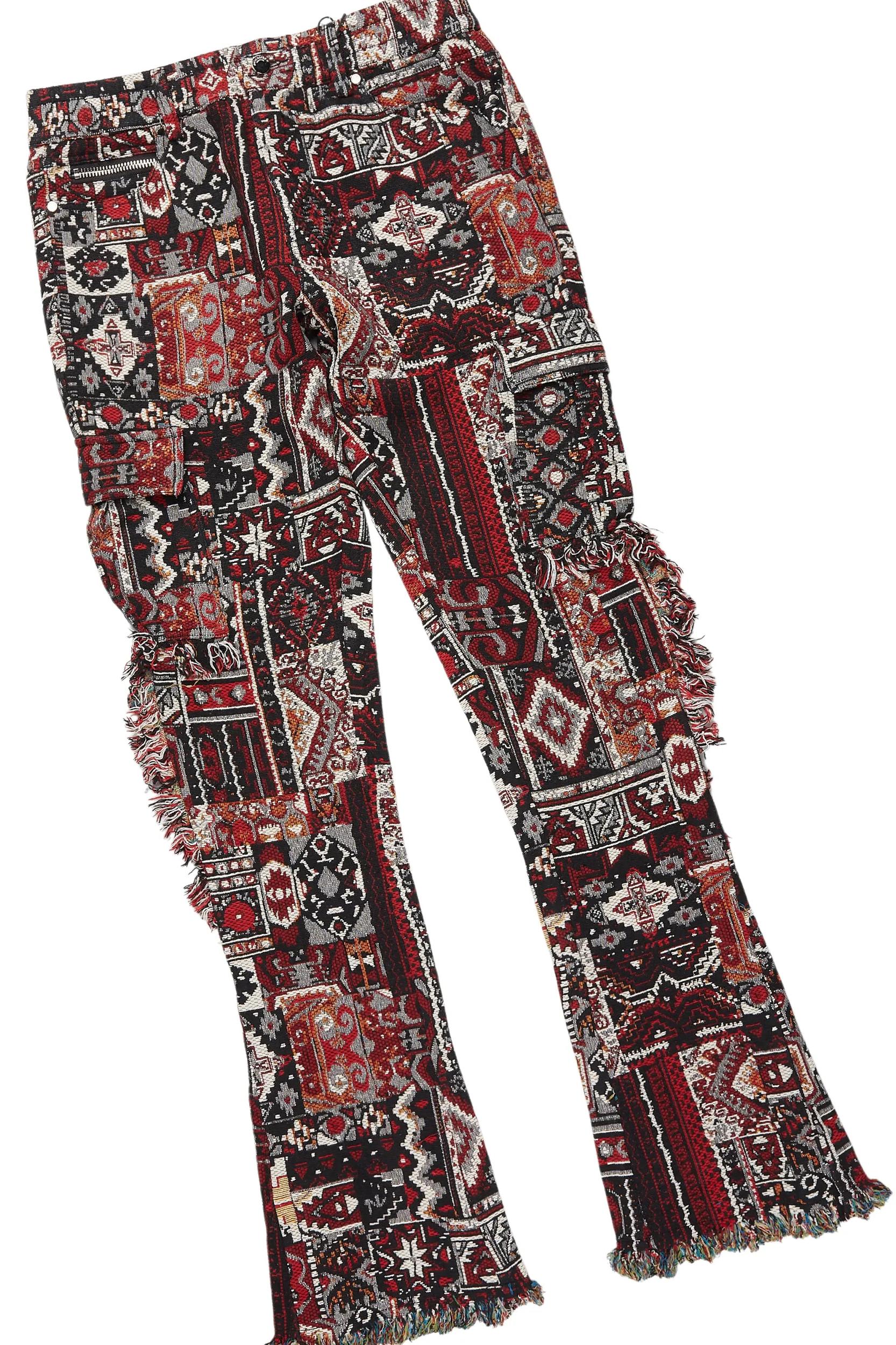 Wizzurd White/Red T-Shirt/Tapestry Jean Bundle Male Product Image