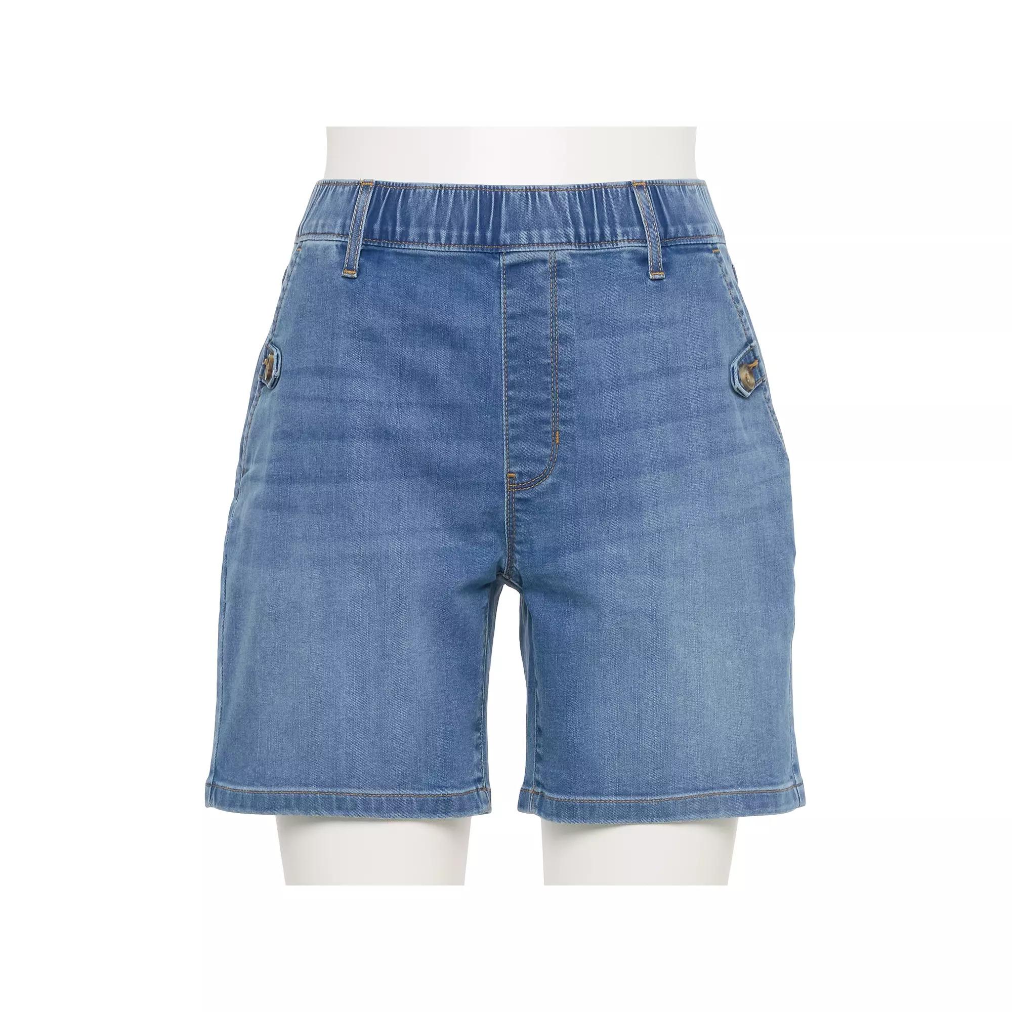 Women's Croft & Barrow® Modern Pull-On Shorts,  Product Image