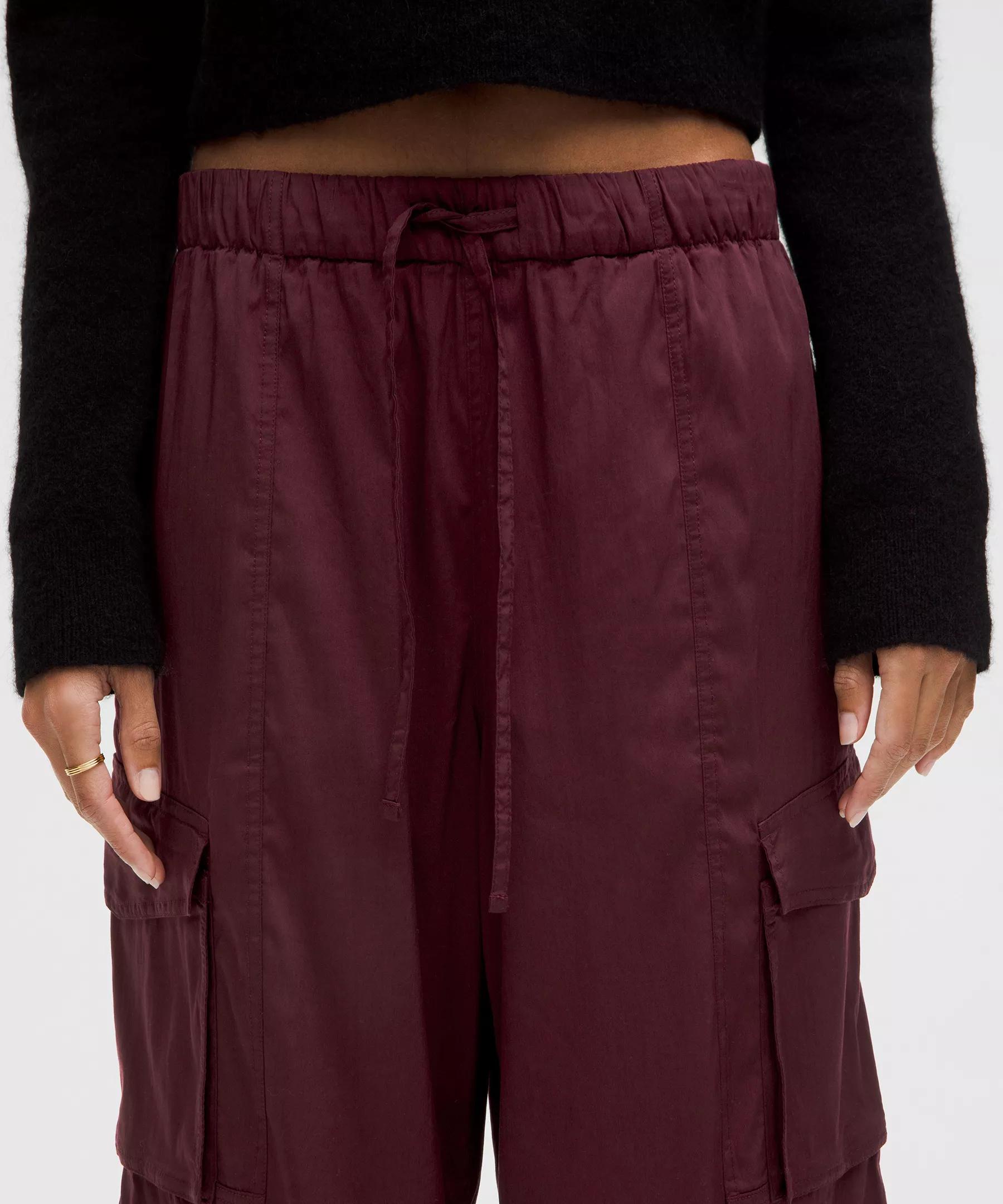 Lightweight Adjustable Mid-Rise Cargo Pant Product Image