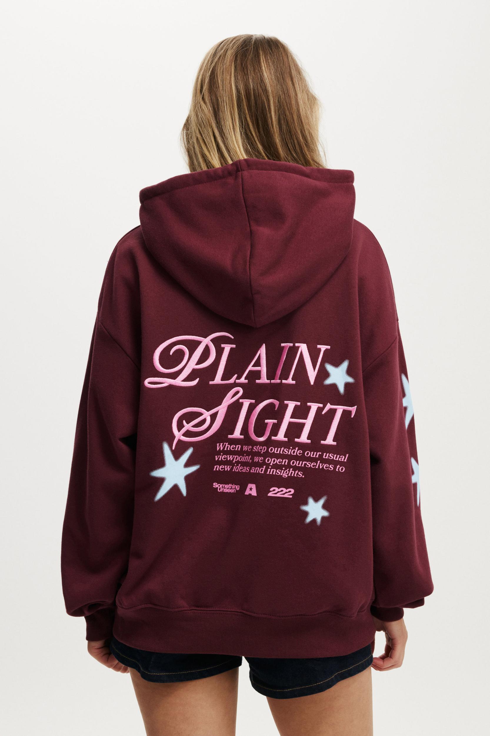 Graphic Fleece Hoodie Product Image