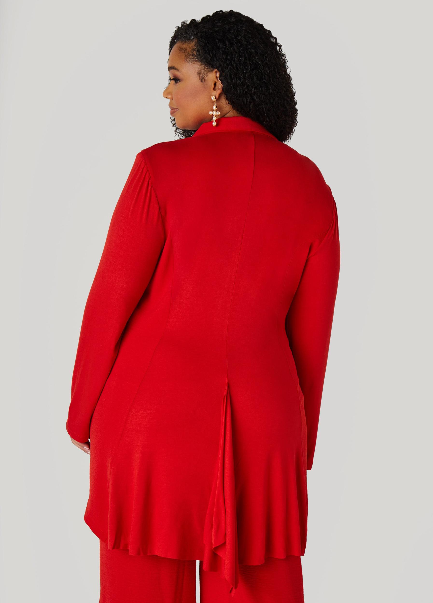 Plus Size Textured Straight Leg Pants Ashley Stewart Product Image