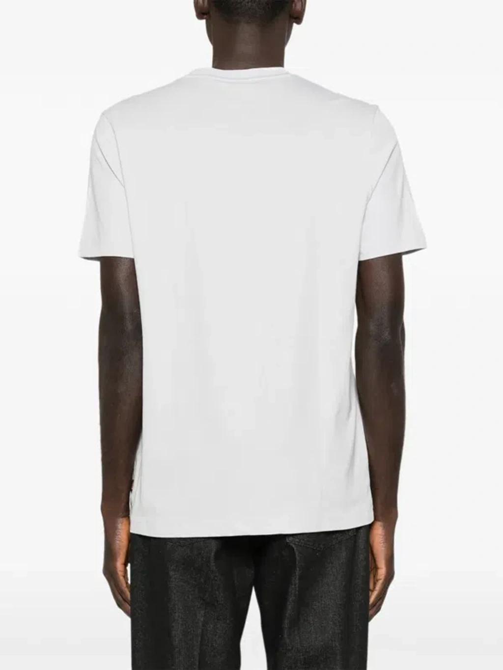 HUGO BOSS Graphic-print T-shirt In White Product Image