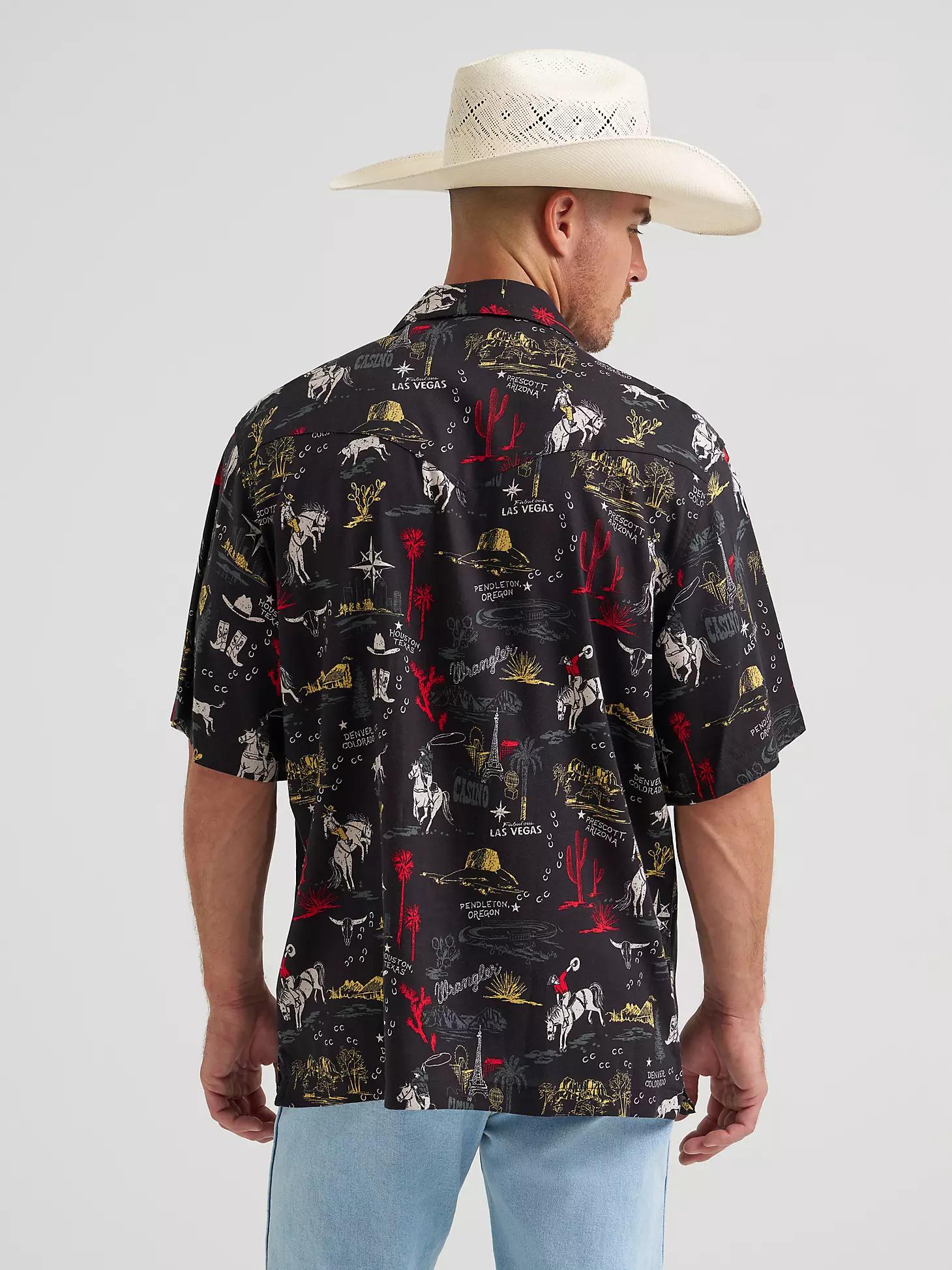 Wrangler® Coconut Cowboy Camp Shirt | Men's SHIRTS | Wrangler® Product Image