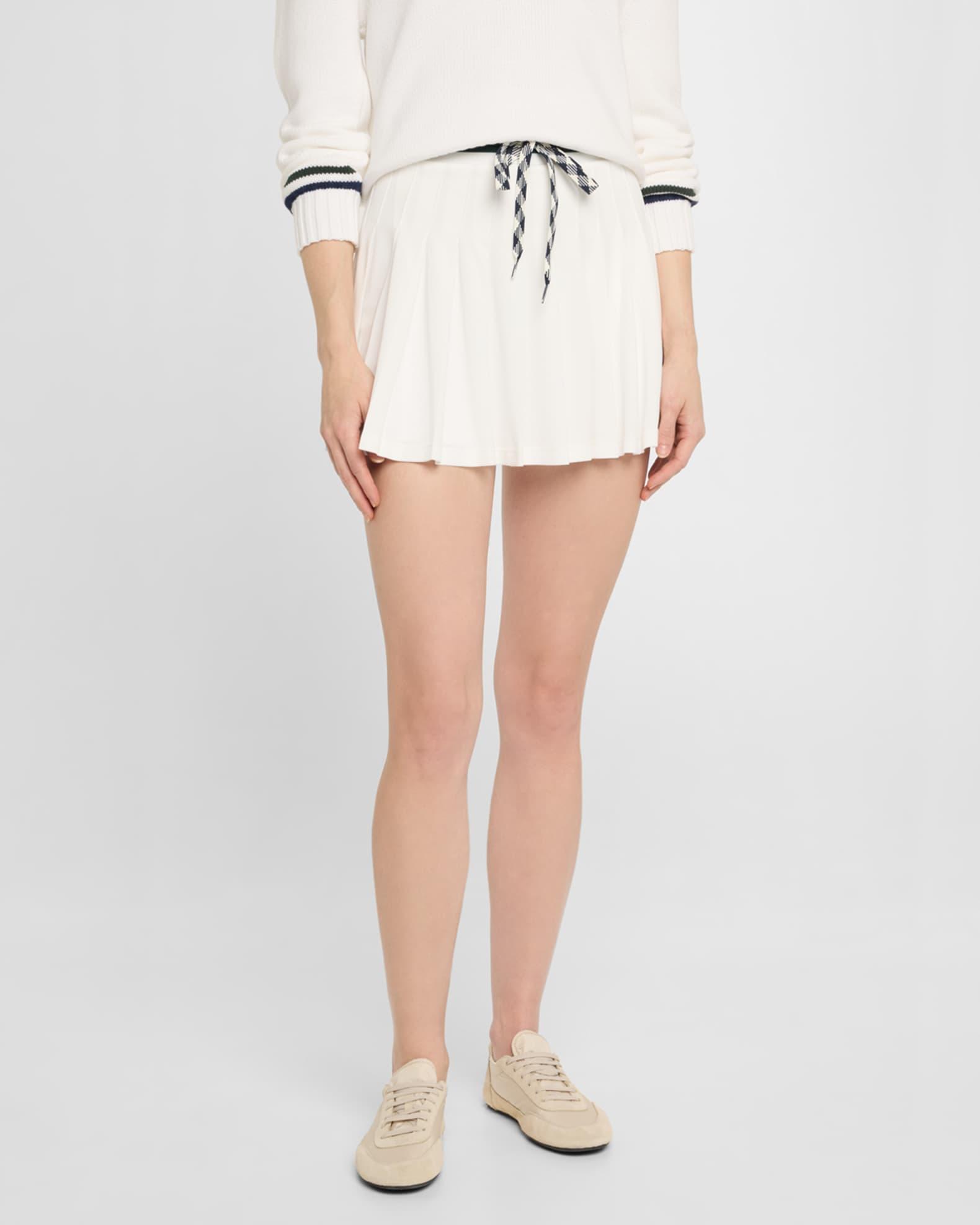 Laver Cadiz Pleated Tennis Mini Skirt Product Image