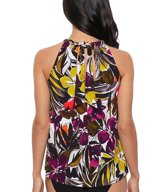 Magicsuit Solid Jersey Brief Shirred Swim Bottom Product Image