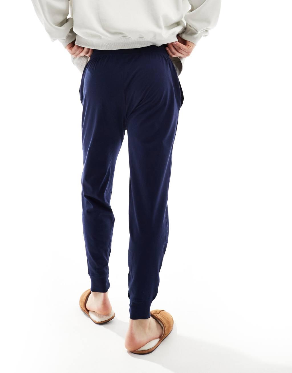 Polo Ralph Lauren lounge sweatpants in navy with logo Product Image