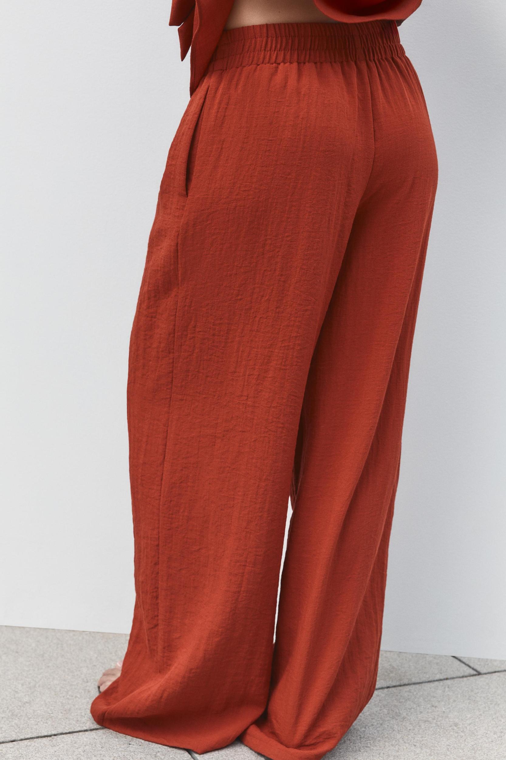 RUSTIC WIDE LEG PANTS Product Image