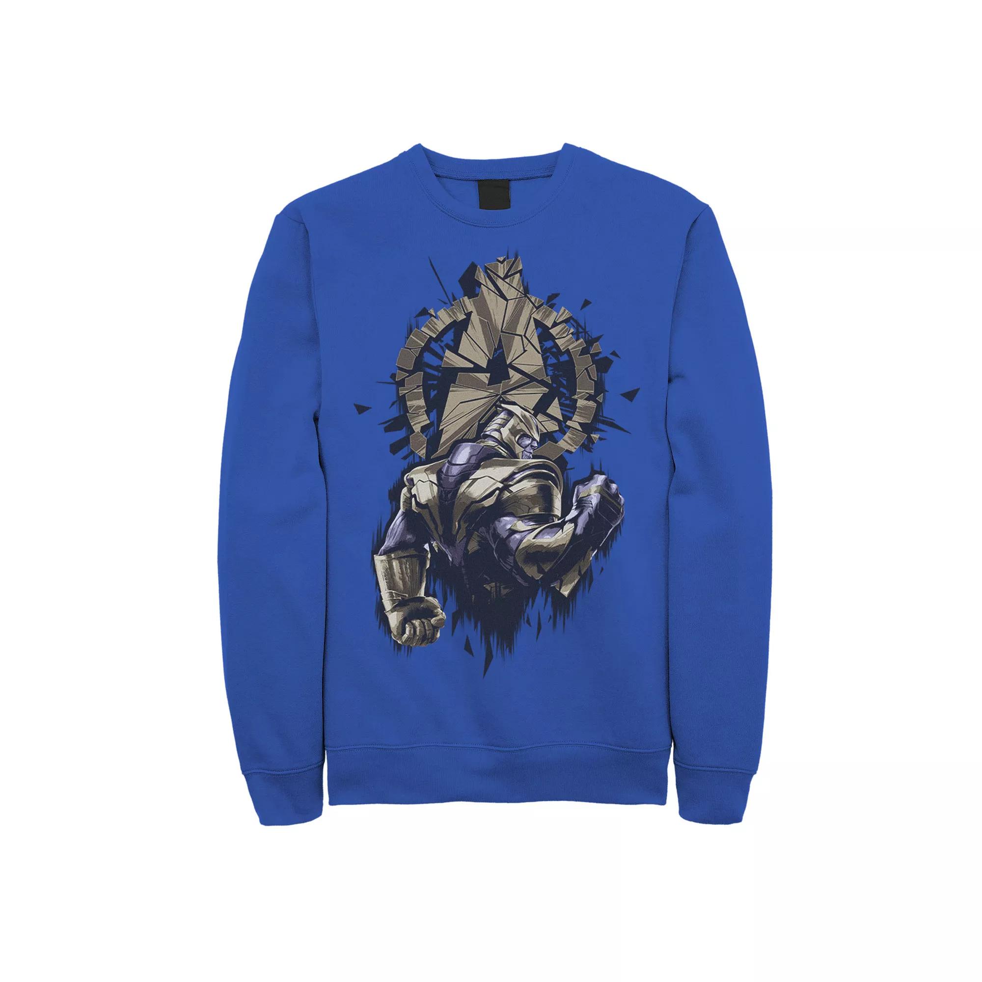 Men's Harry Potter H Hogwarts Crest Fill Sweatshirt,  Product Image
