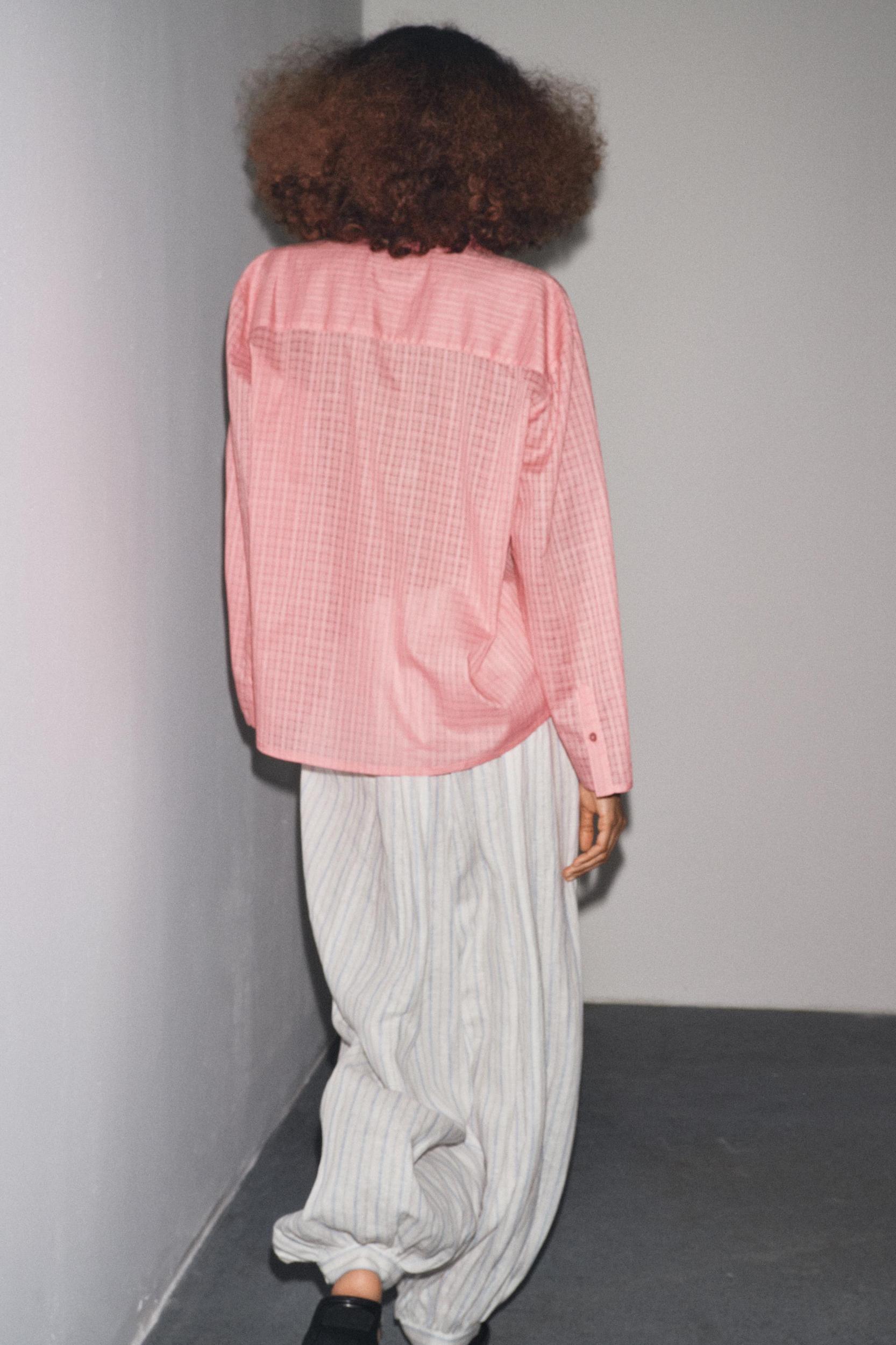 ZW COLLECTION PLAID PAJAMA SHIRT Product Image