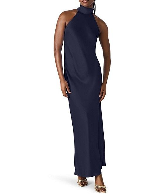 Steve Madden Lara High Neck Sleeveless Maxi Dress Product Image