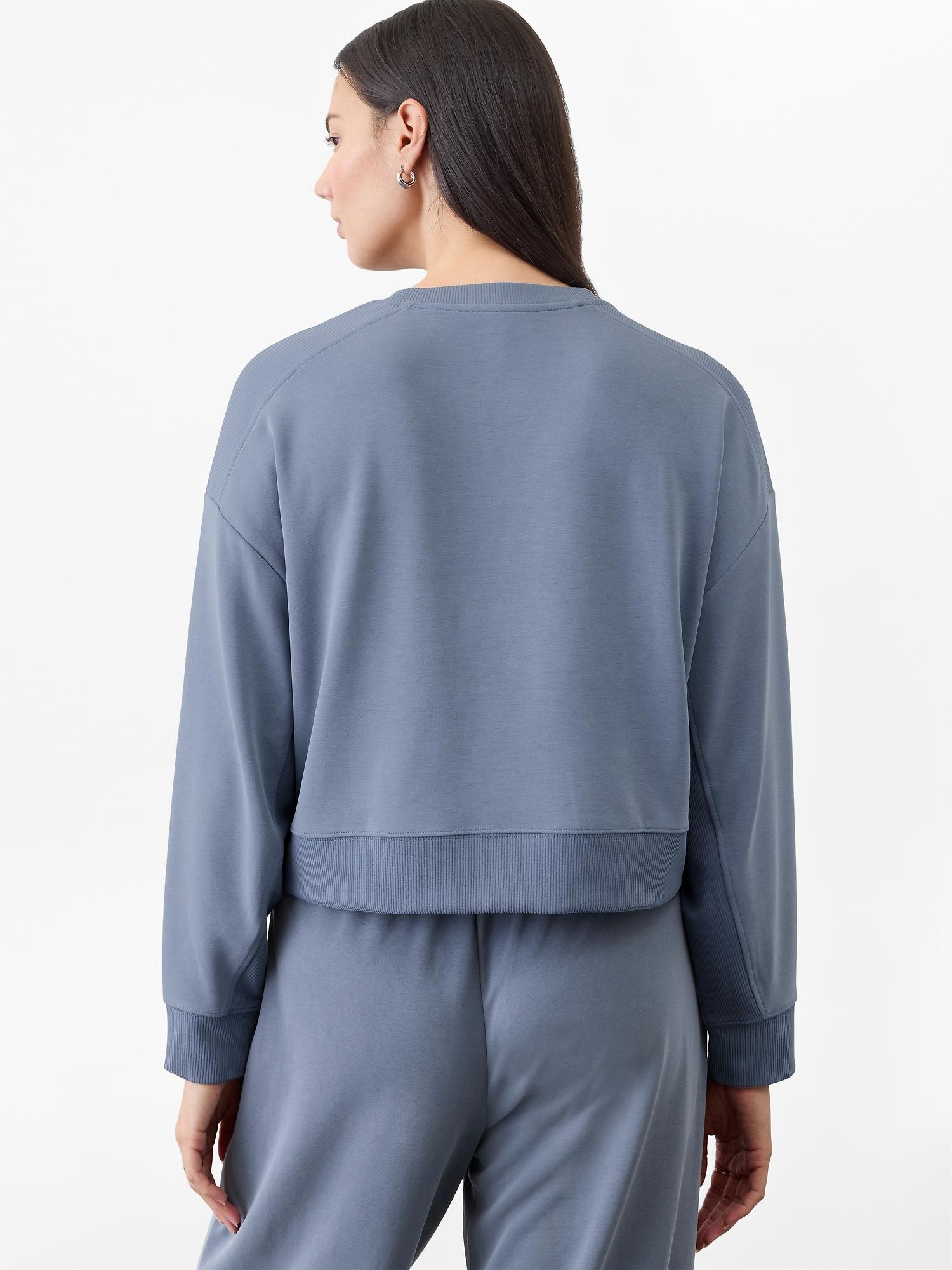 Seasoft Rib Crewneck Sweatshirt Product Image