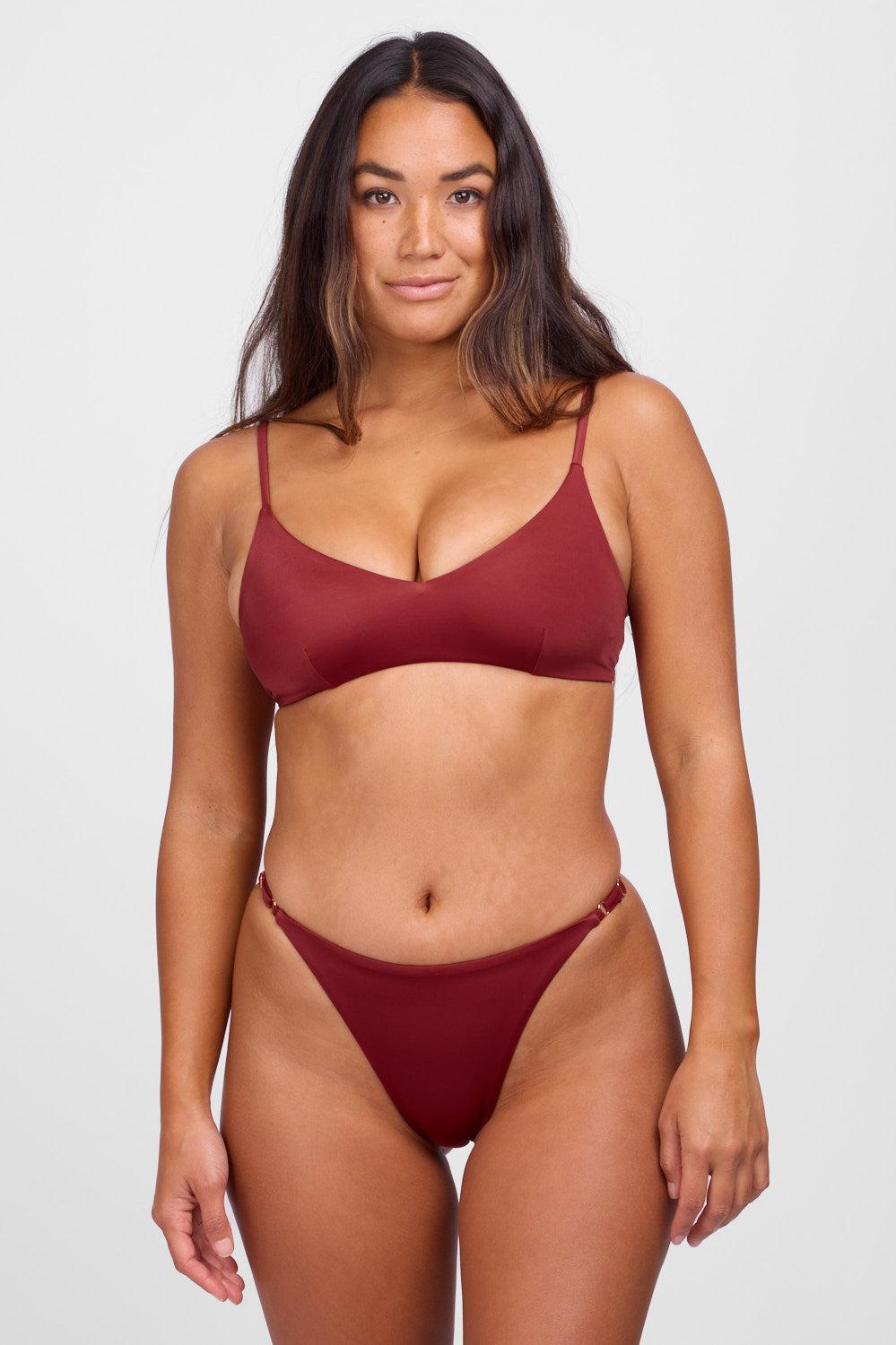 Brooklyn Bikini Bottom - Kelp Female Product Image