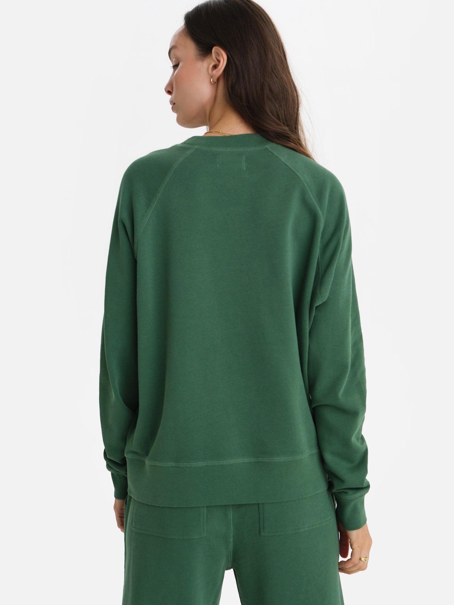 Organic Lightweight Terry Raglan Sweatshirt Female Product Image