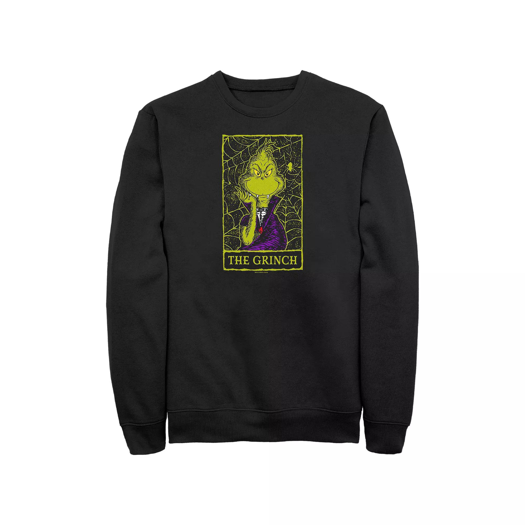 Men's Dr. Seuss The Grinch Card Graphic Fleece,  Product Image