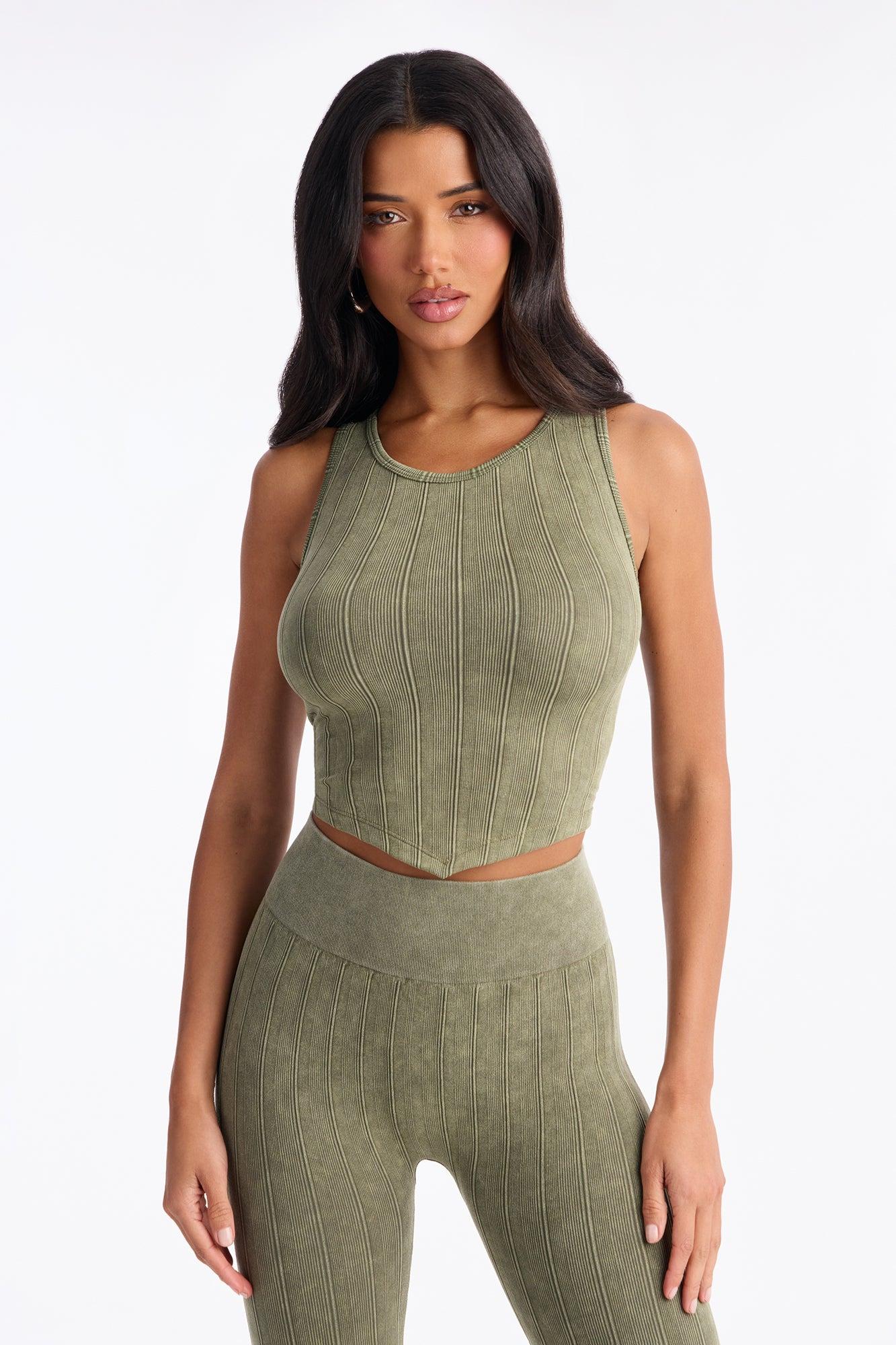 Easy Days Seamless Legging Set - Olive Female Product Image